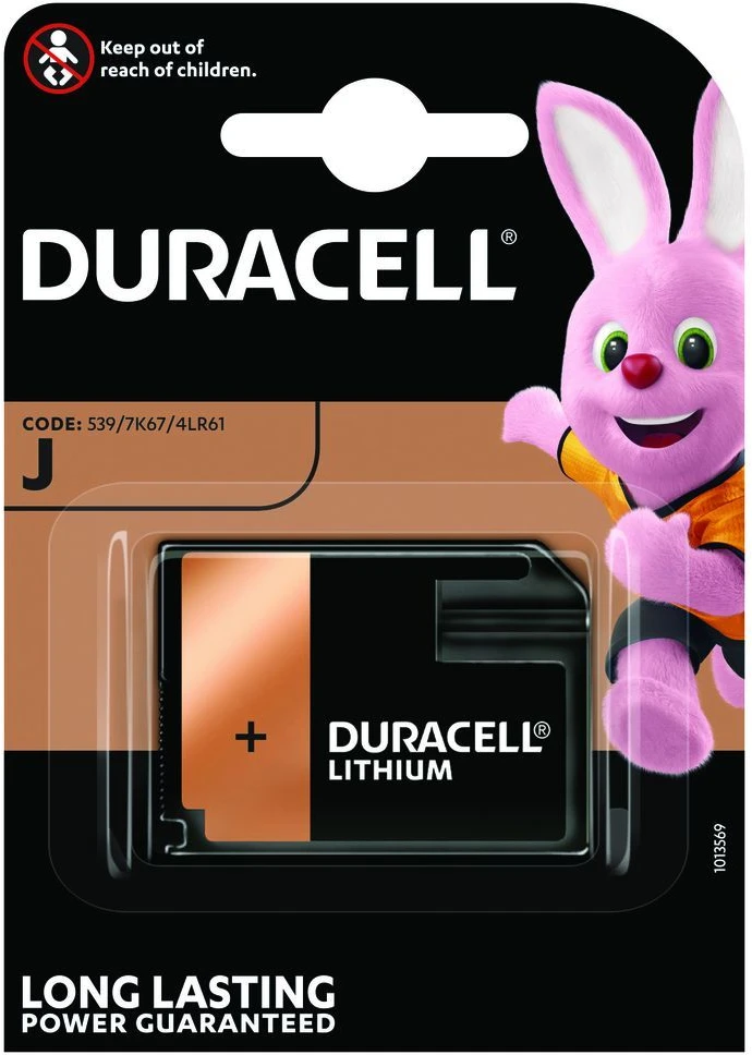 Šarminė baterija 7K67 (4LR61) 6V Duracell