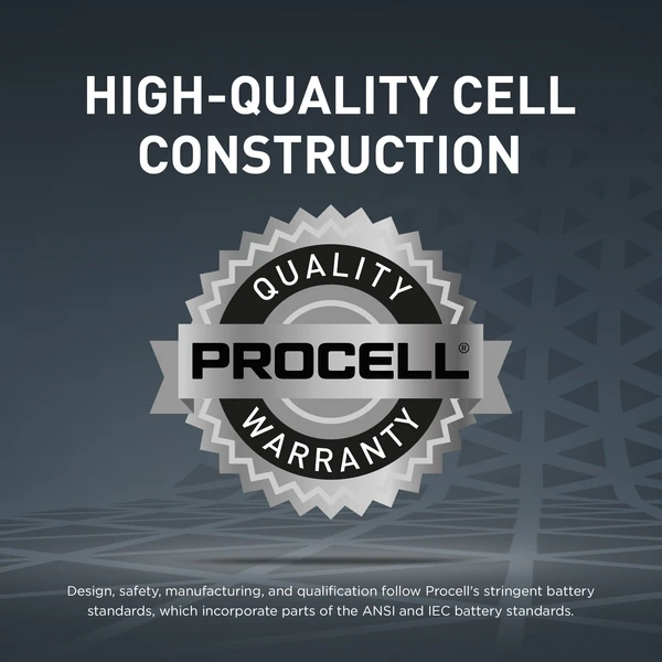 Duracell Procell Constant Power 6LR61 9V 692mAh baterija, 10 vnt.