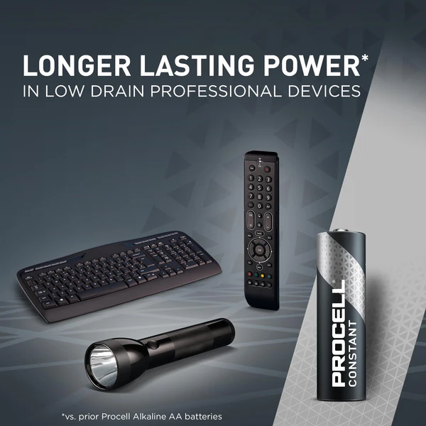 Duracell Procell Constant Power LR6 AA 1,5V 3125mAh elementas, 10 vnt.