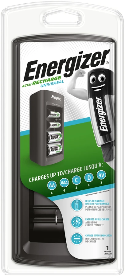 Energizer universalus elementų įkroviklis 