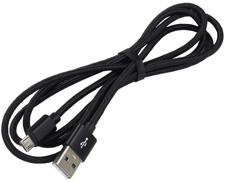 everActive 1m pintas kabelis USB - micro-USB 2.4A