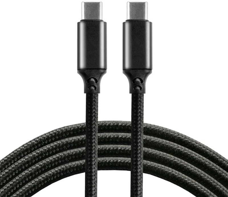 everActive 1m pintas PD kabelis USB-C - USB-C 5A 100W