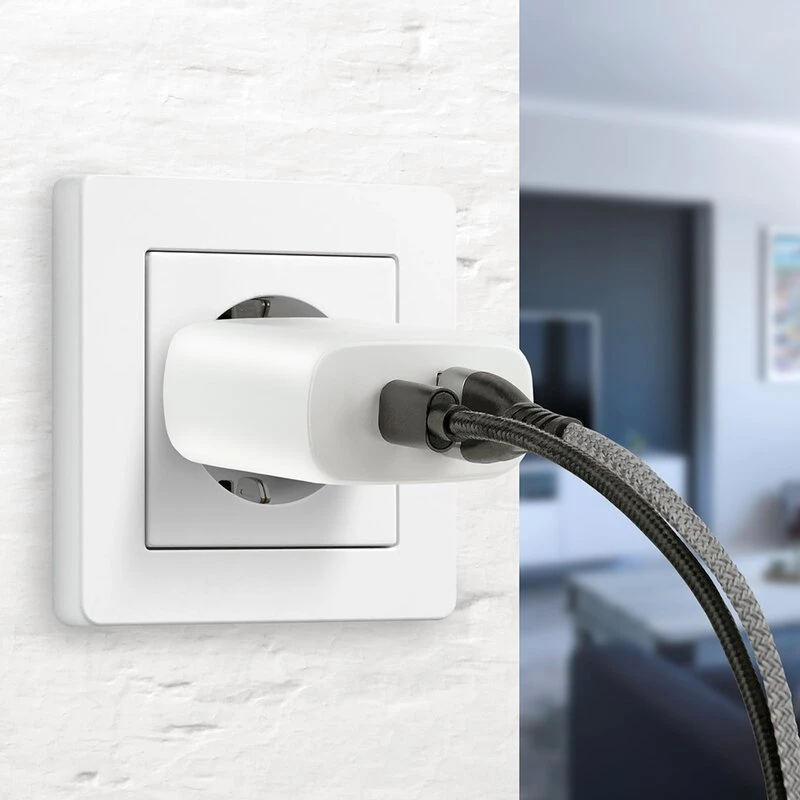 everActive 5-12V USB QC 3.0 ir USB-C PD PPS 25W įkroviklis SC-370Q