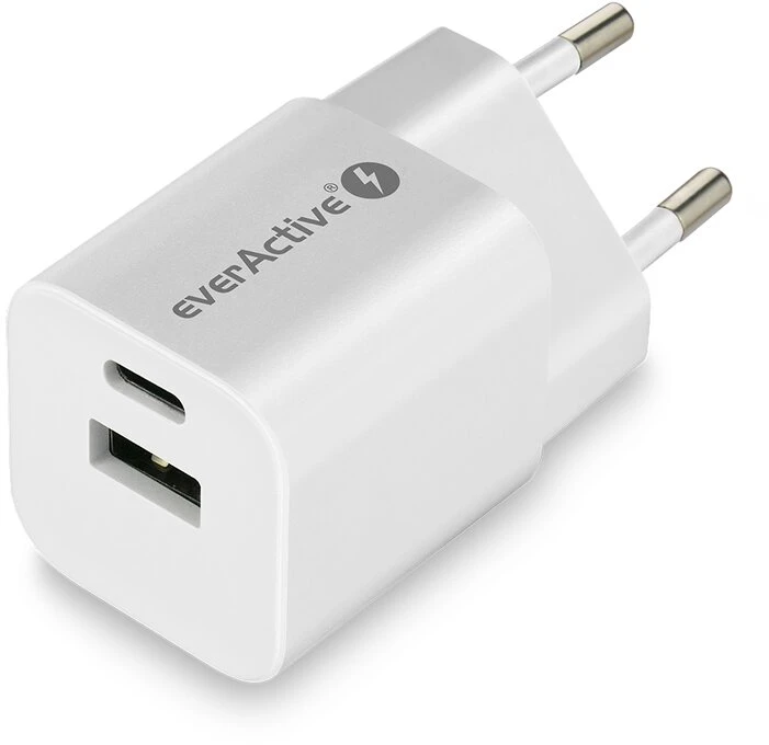 everActive 5-12V USB QC 3.0 ir USB-C PD PPS 30W GaN įkroviklis SC-390Q