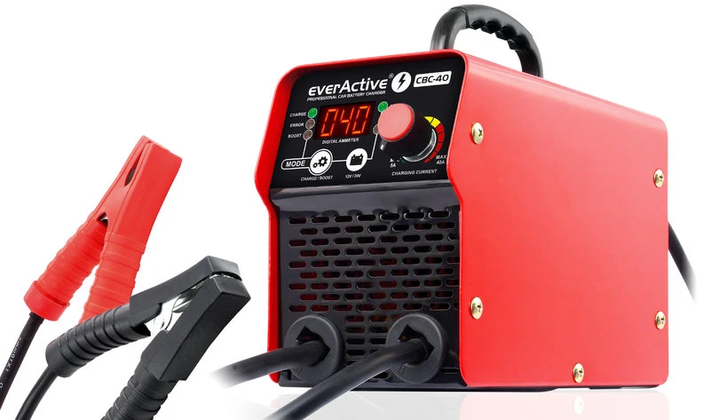 everActive automatinis inverterinis 12/24V akumuliatorių kroviklis su 300A "boost" funkcija