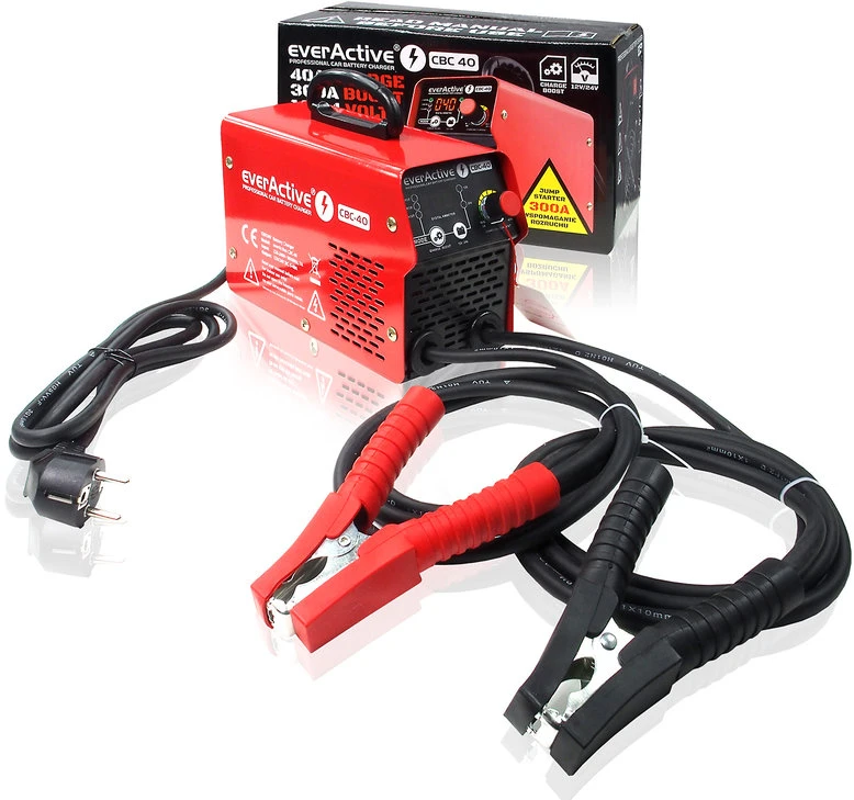 everActive automatinis inverterinis 12/24V akumuliatorių kroviklis su 300A "boost" funkcija