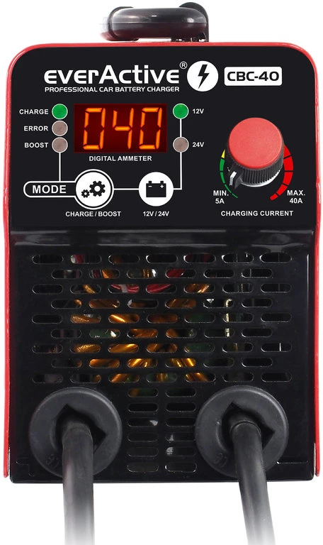 everActive automatinis inverterinis 12/24V akumuliatorių kroviklis su 300A "boost" funkcija