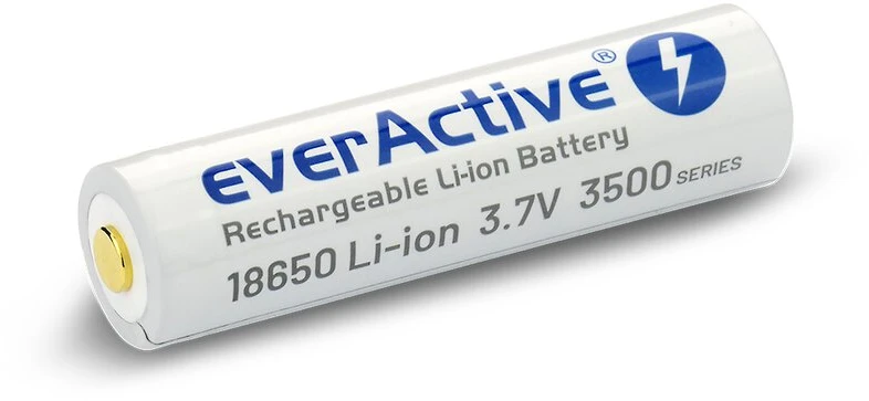 everActive USB įkraunamas 18650 3,7V 3500mAh akumuliatorius su PCM