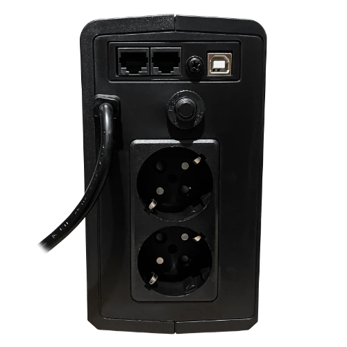 IPS 360W 600VA Line-interactive nepertaukiamo maitinimo šaltinis TM-LI-OFFICEPRO-600-F2