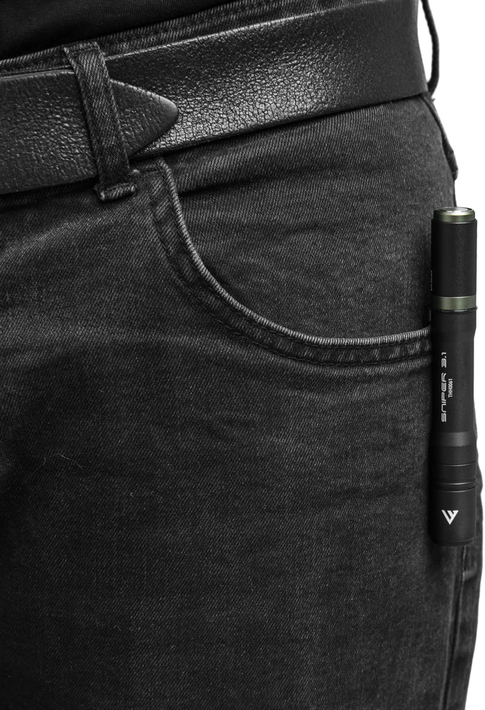 Mactronic 130lm USB įkraunamas žibintuvėlis su fokusavimo funkcija Sniper 3.1