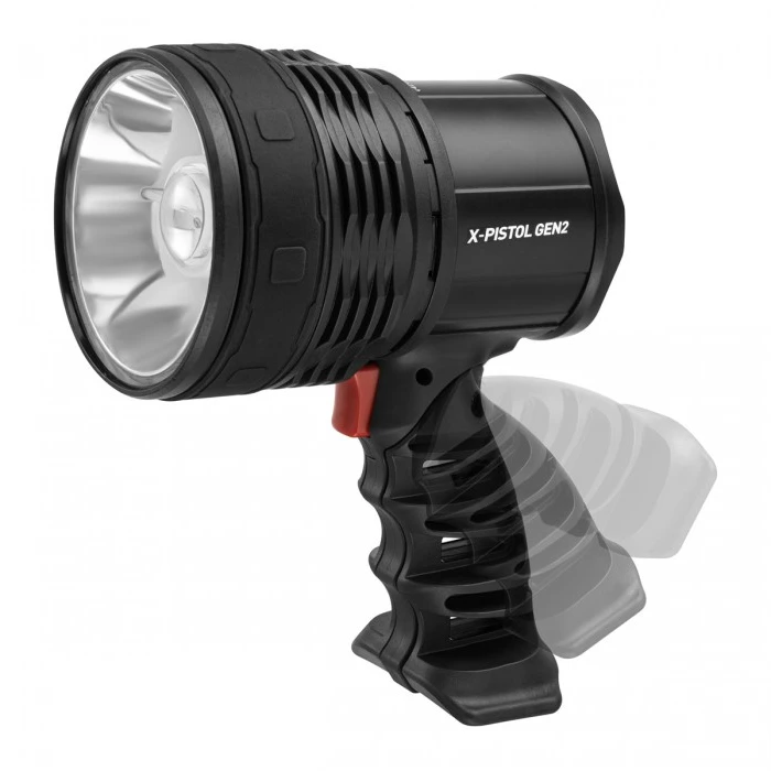 Mactronic 1500lm įkraunamas prožektorius X-PISTOL GEN2