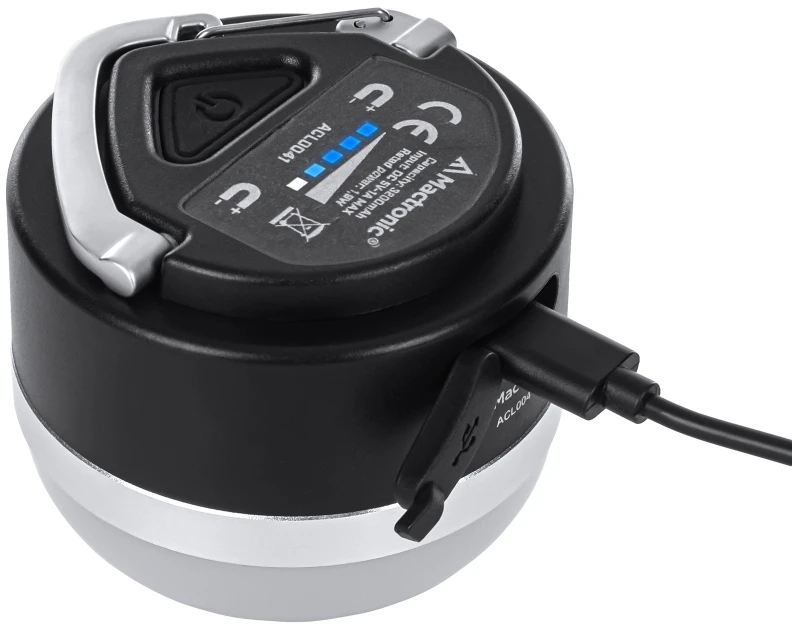 Mactronic 160lm įkraunamas žibintas su 5W bevieliu garsiakalbiu BeamBox ACL0041