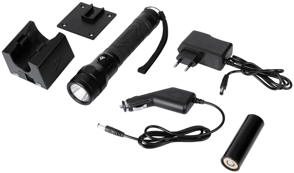 Mactronic 2000lm įkraunamas žibintuvėlis su įkrovimo stotele PATROL RX THH0056
