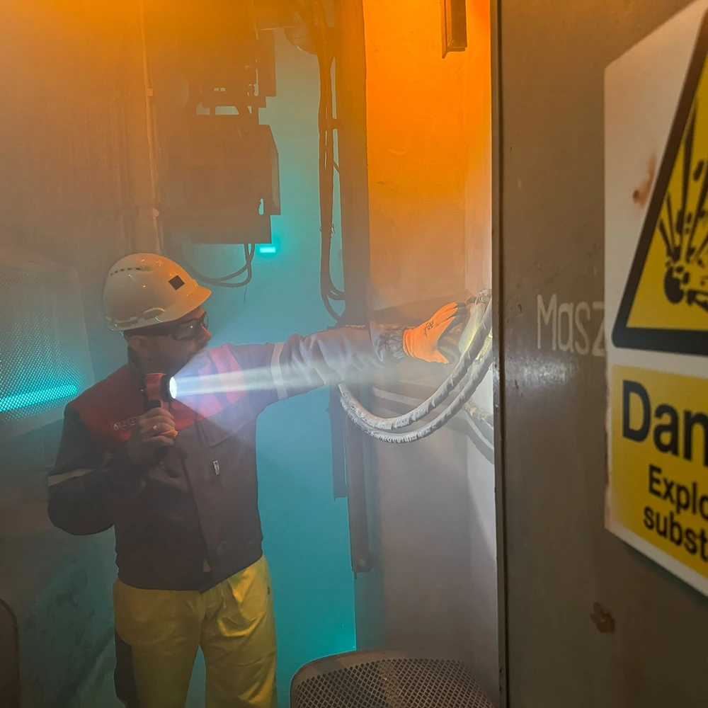 Mactronic 240lm ATEX žibintuvėlis su įkrovimo stotele M-FIRE GUARDIAN XW PHH0235