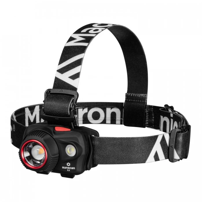 Mactronic 300lm 90CRI įkraunamas galvos žibintuvėlis Sunscan 5.3