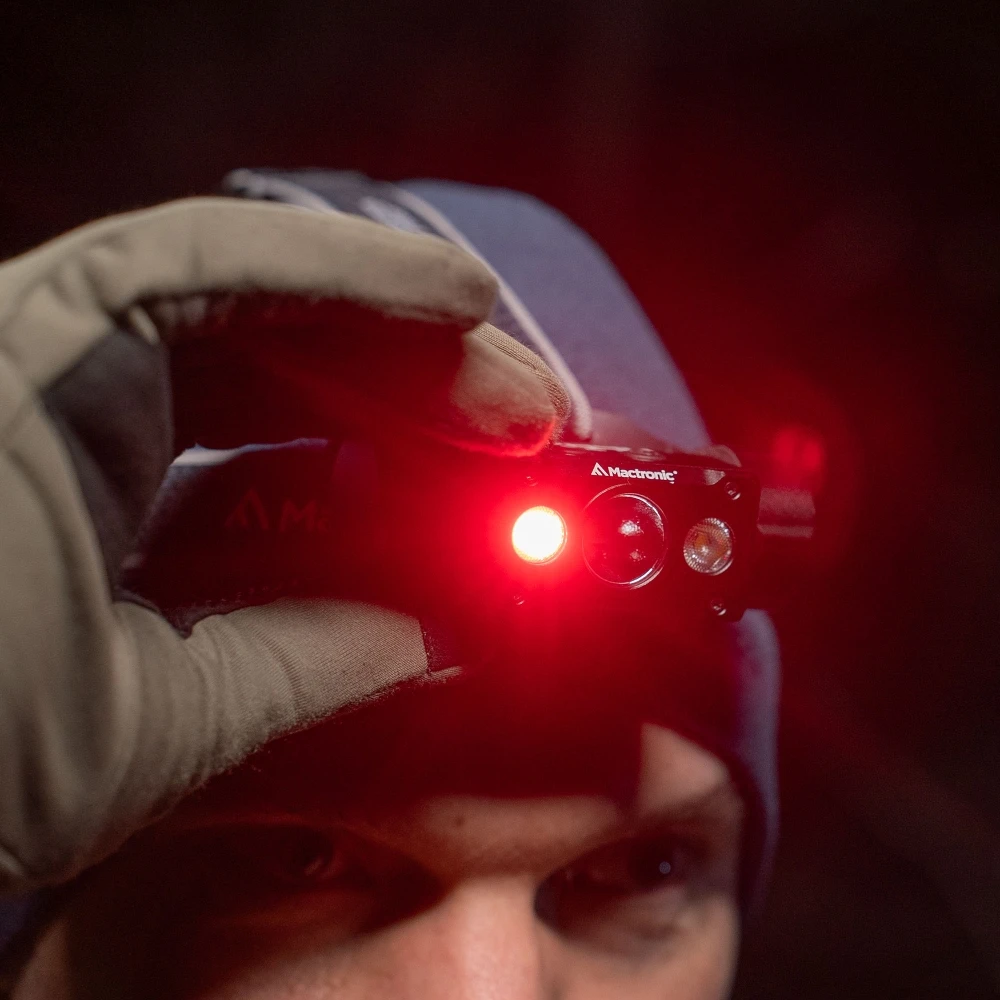 Mactronic 4000lm įkraunamas galvos žibintuvėlis Juodas Eye H40 THL0061
