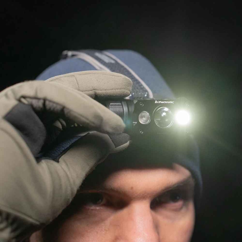 Mactronic 4000lm įkraunamas galvos žibintuvėlis Juodas Eye H40 THL0061