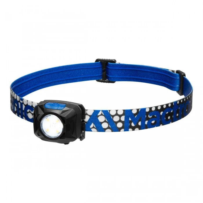 Mactronic 400lm įkraunamas galvos žibintuvėlis Rebel (mėlynas) AHL0062