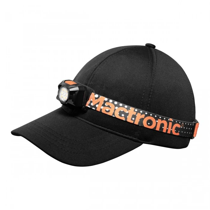 Mactronic 400lm įkraunamas galvos žibintuvėlis Rebel (oranžinis) AHL0061