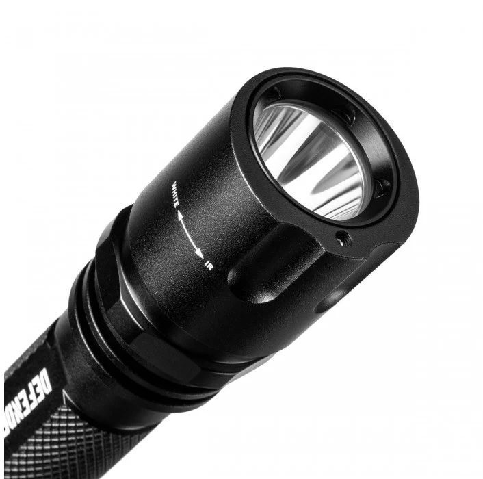 Mactronic 400lm + IR spindulių žibintuvėlis Defender IR THH0126