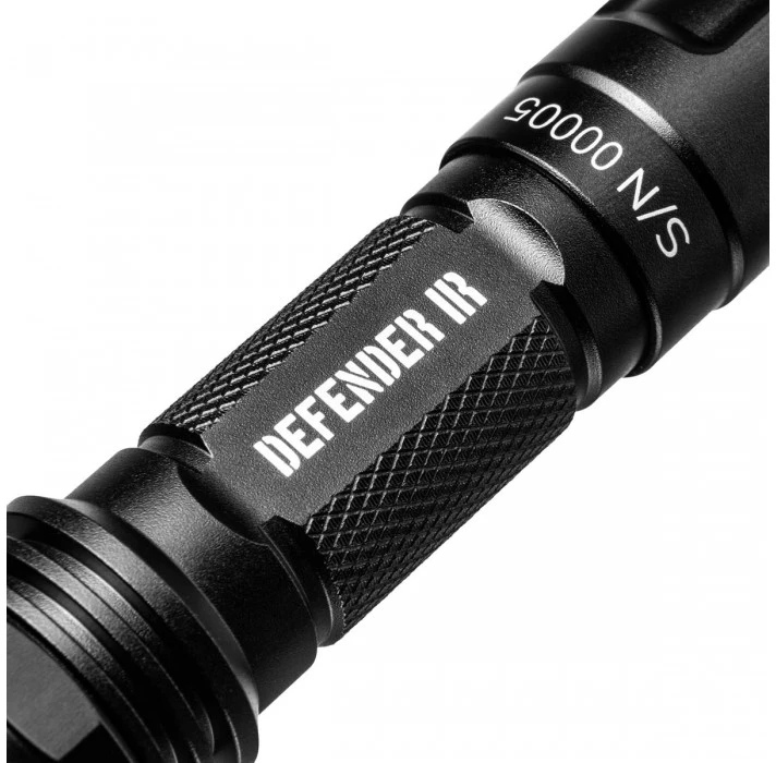 Mactronic 400lm + IR spindulių žibintuvėlis Defender IR THH0126