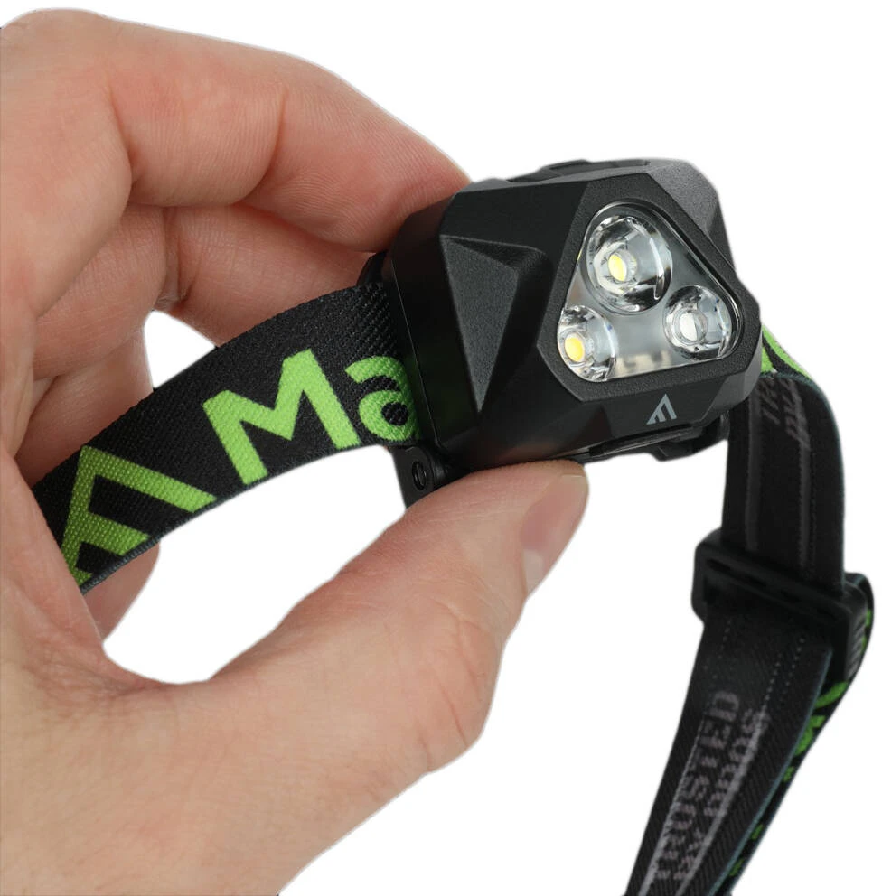 Mactronic 430lm įkraunamas galvos žibintuvėlis ILLUMA AHL0081