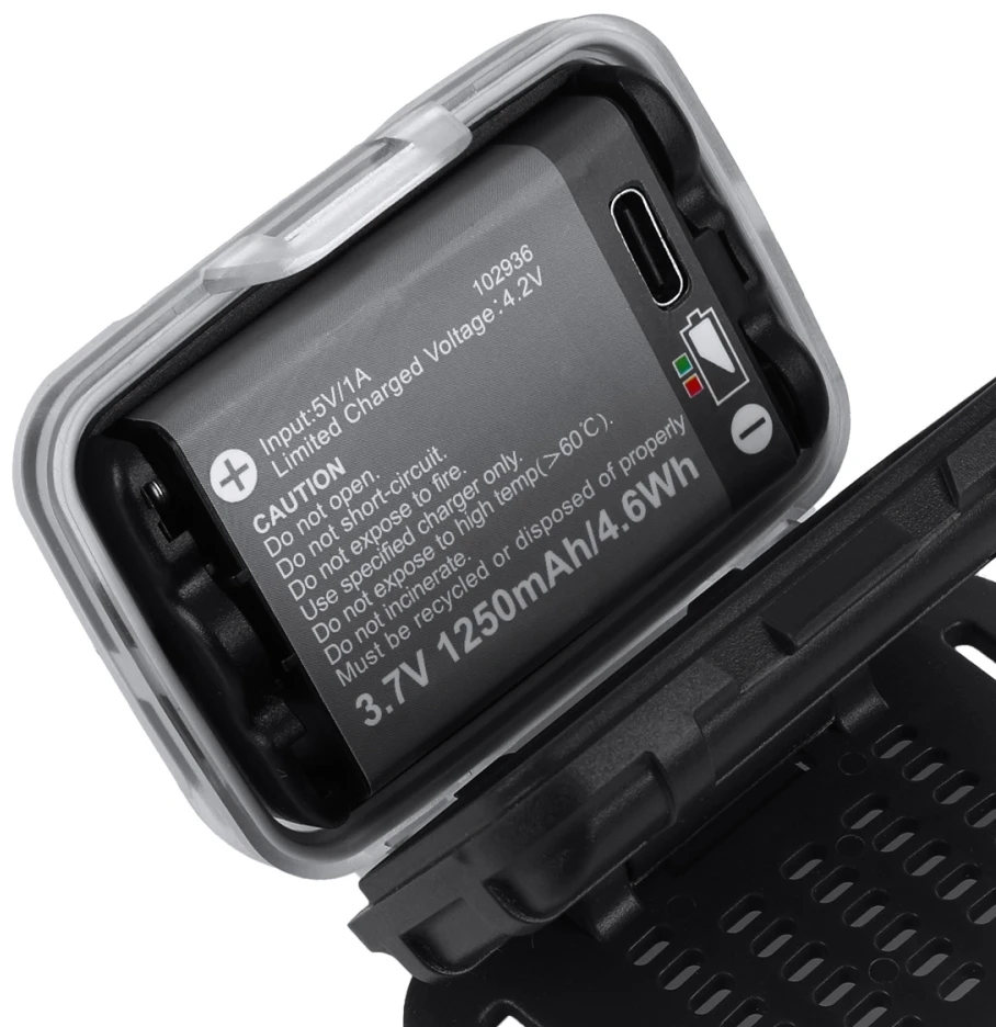 Mactronic 480lm įkraunamas galvos žibintuvėlis Vaya AHL0092