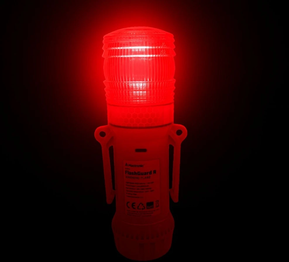 Mactronic 4xAA signalinis žibintas (raudona+mėlyna spalvos) FLASHGUARD RB PFS0100