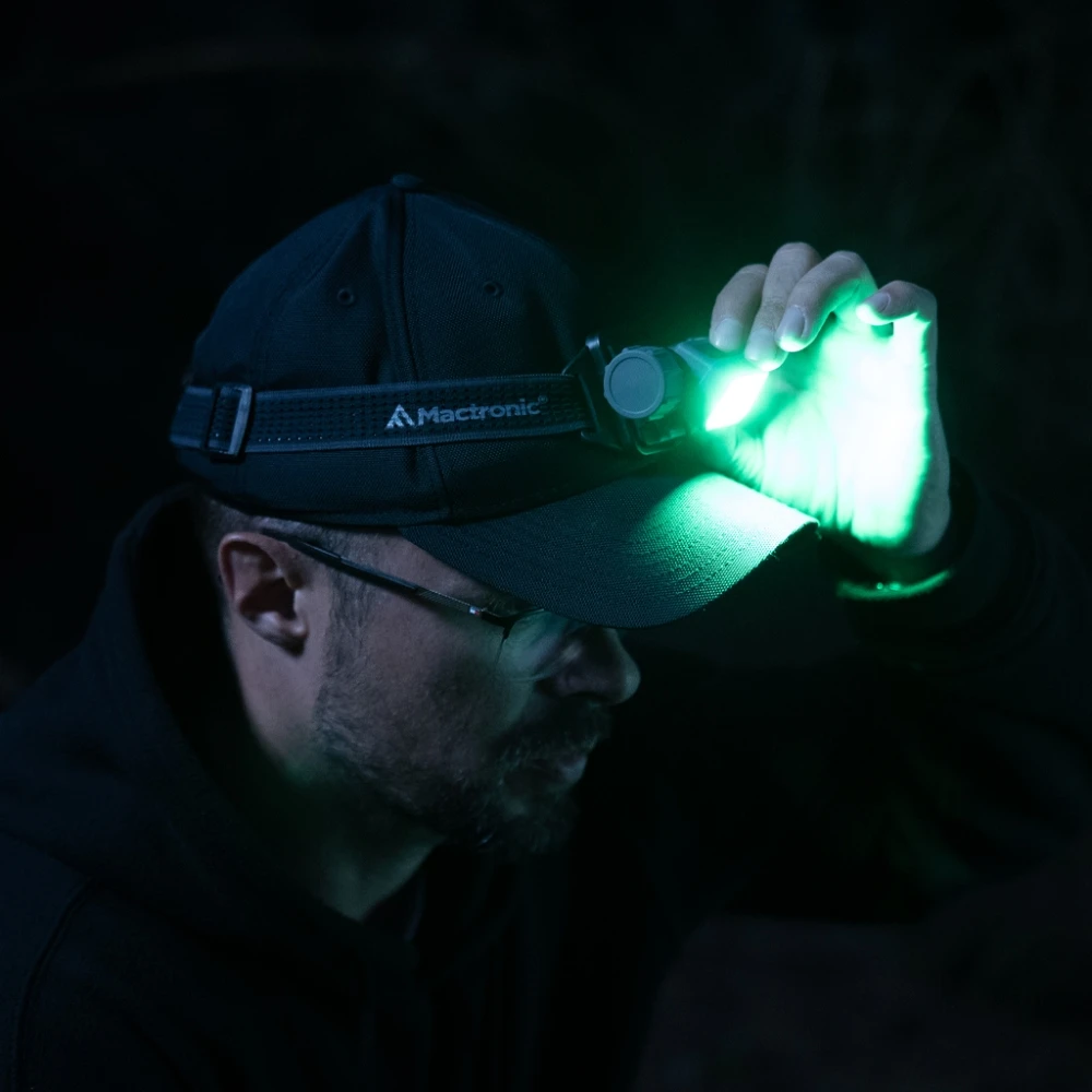 Mactronic 650lm įkraunamas galvos žibintuvėlis Prism THL0141