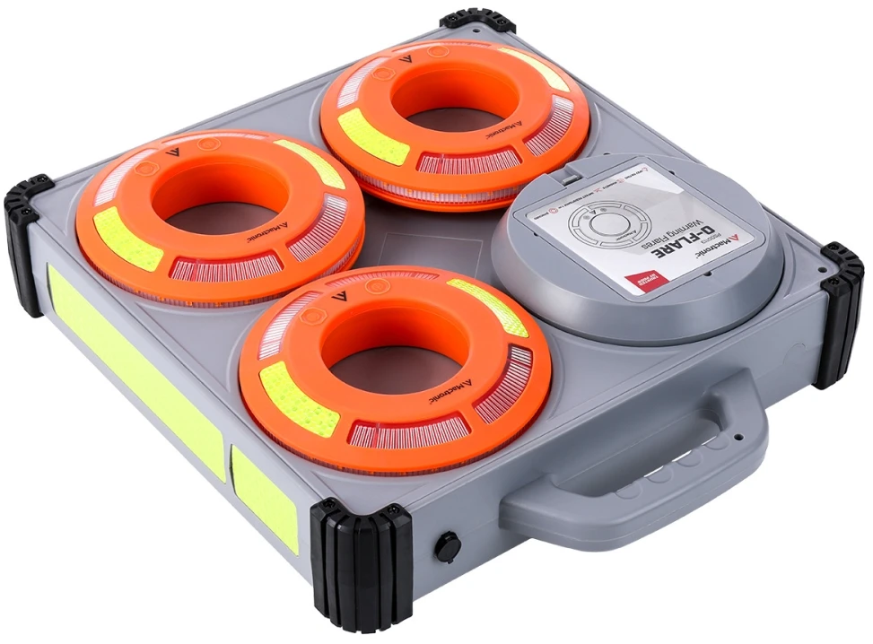 Mactronic 6x sinchronizuojamų signalinių diskų rinkinys O-Flare PSD0113