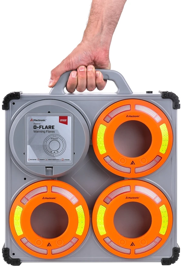 Mactronic 6x sinchronizuojamų signalinių diskų rinkinys O-Flare PSD0113