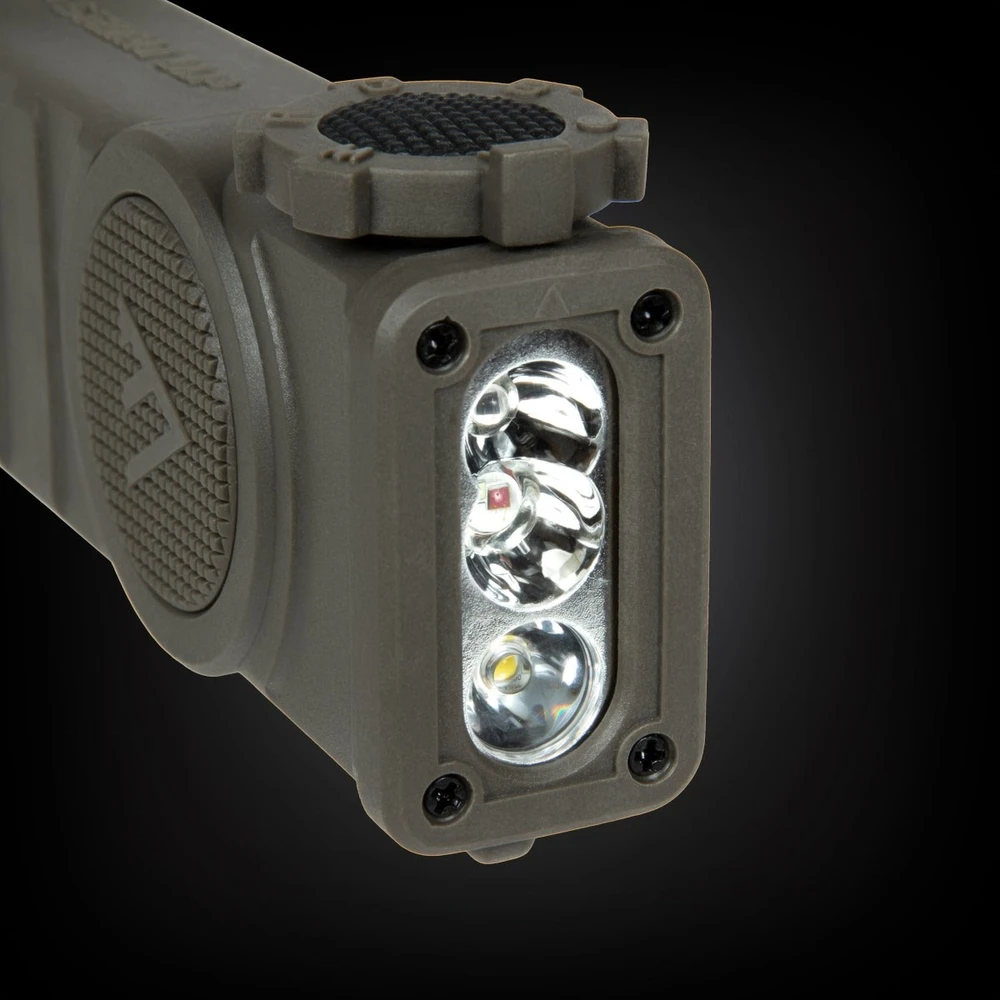 Mactronic 90lm+RGB+IR taktinis šalmo žibintuvėlis STORM 1LP THL0051