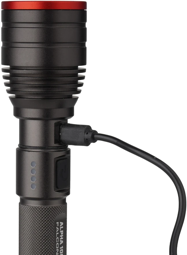 Mactronic Falcon Eye 1000lm įkraunamas aliuminis žibintuvėlis ALPHA 1000 RC FHH0122