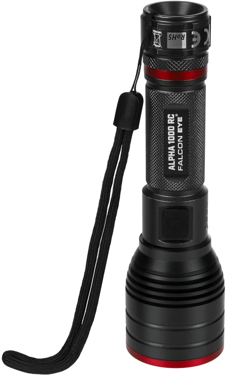 Mactronic Falcon Eye 1000lm įkraunamas aliuminis žibintuvėlis ALPHA 1000 RC FHH0122