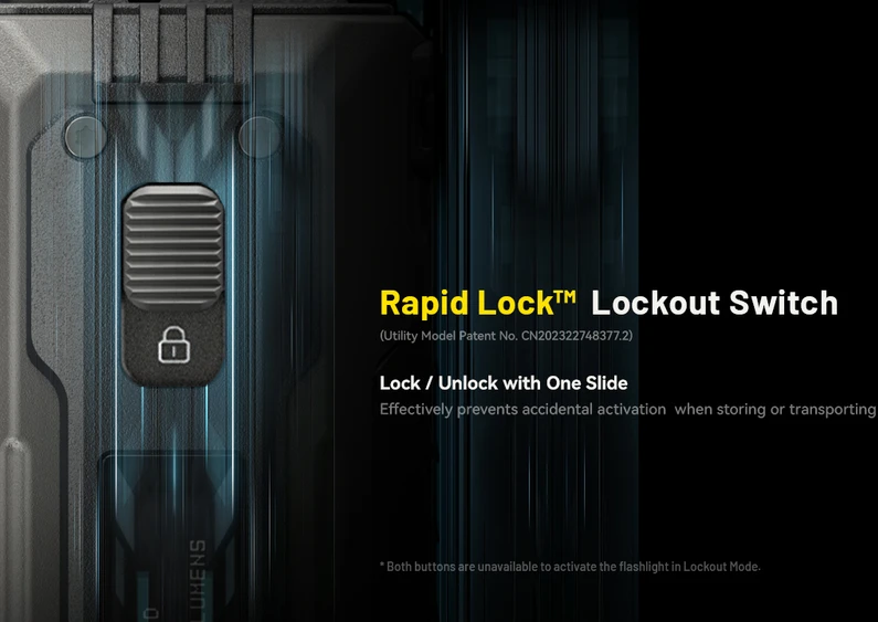 Nitecore EDC37 8000 lm USB-C įkraunamas plokščias EDC žibintuvėlis