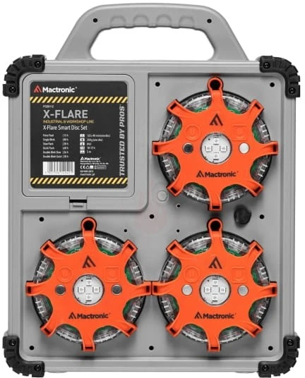 Mactronic sinchronizuojamų signalinių diskų rinkinys X-Flare PSD0112