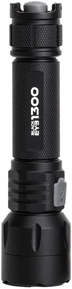 Mactronic USB įkraunamas 1100lm žibintuvėlis Juodas Eye 1100