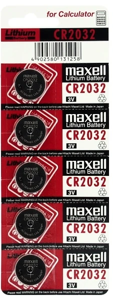 Maxell CR2032 3V 220mAh elementas, 1 vnt.