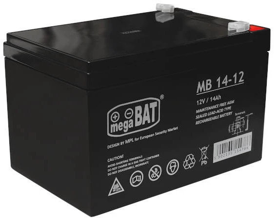 Megabat AKUMULIATORIUS 12V/14AH-MB