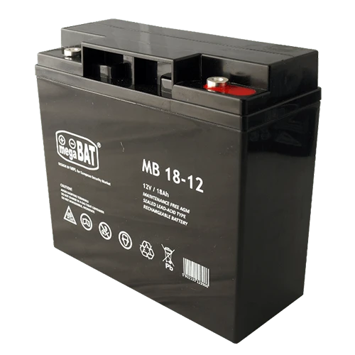 Mpl Power Elektro Megabat 12V 18Ah M5 AGM akumuliatorius, 3-5 metai
