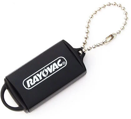 Rayovac raktų pakabuko tipo dėklas klausos aparatų elementams