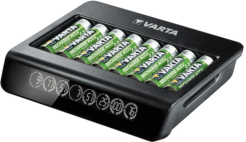 Varta 8 AA/AAA elementų kroviklis LCD Multi Charger Plus 57681