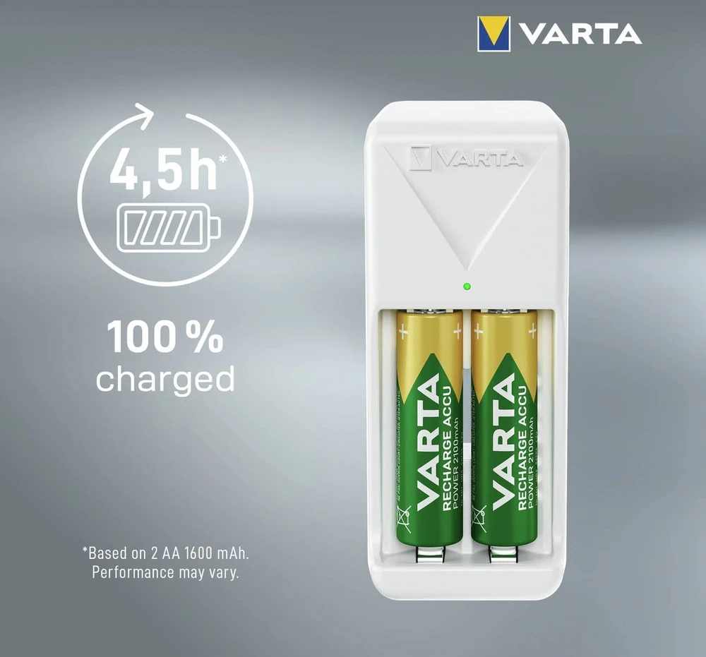 Varta AA/AAA elementų kroviklis Mini Charger 57656