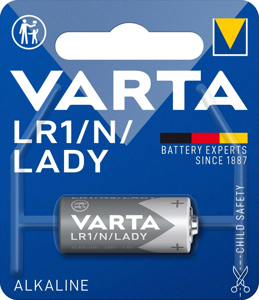 Varta N/Lady Vienkartinė baterija Šarminis