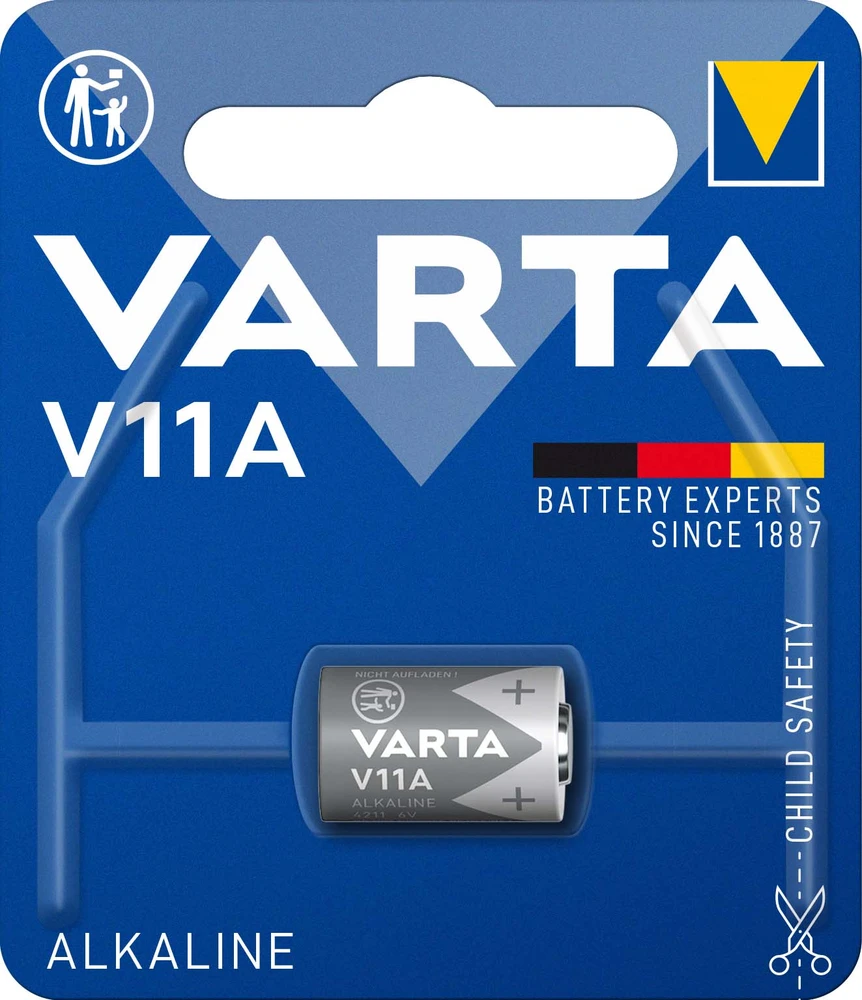 Varta V11A Vienkartinė baterija Šarminis