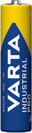 Varta Industrial Pro AAA baterija iš arti