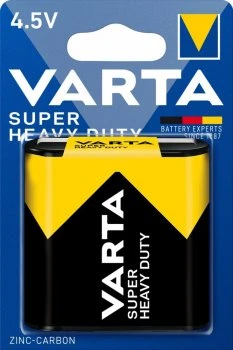 Varta Super Heavy Duty 4.5V 3R12 baterija, 1 vnt.