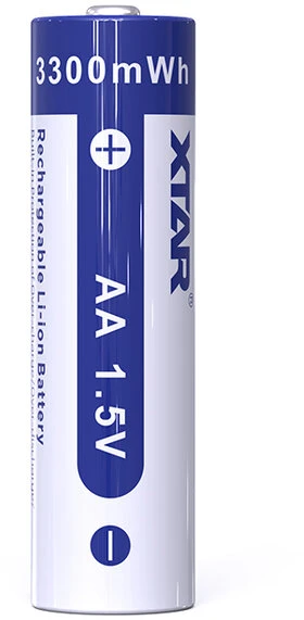 Xtar 1,5V 2000mAh AA įkraunamas elementas, 1 vnt.