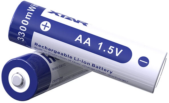 Xtar 1,5V 2000mAh AA įkraunamas elementas, 1 vnt.