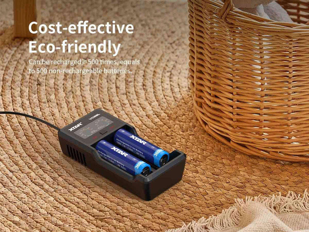 Oem XTAR 18650 3.7 V ličio jonų 3600 mAh baterija su